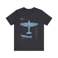 Spitfire prototips K5054 - T -krekls