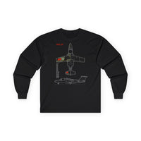 Thumbnail for SAAB 105-T-shirt a maniche lunghe