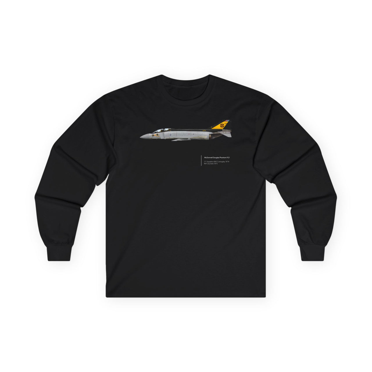 Phantom 111sqn-camiseta de manga longa