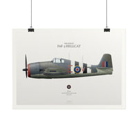 Thumbnail for Grumman F6F -3 Hellcat - Art Print A2 & A3