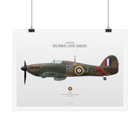 Thumbnail for Hawker uragan Mkiic - Art Print A2 i A3