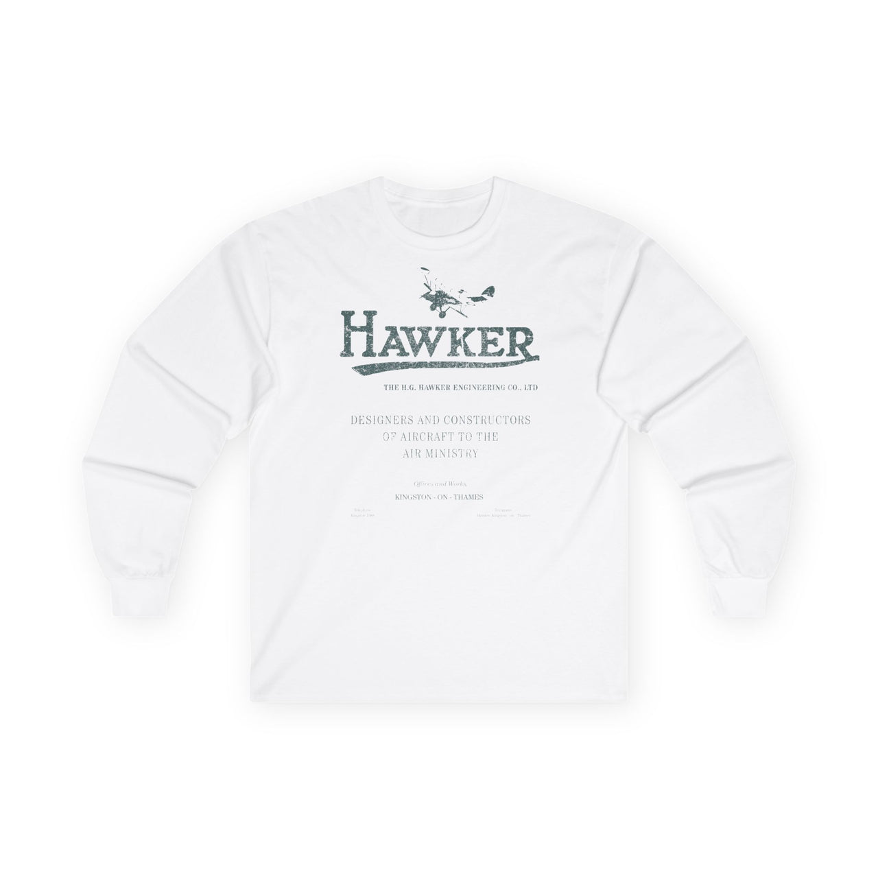 Hawker-majica z dolgimi rokavi