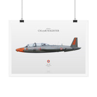 Thumbnail for Fouga CM.170R Magister - Art Print A2 & A3