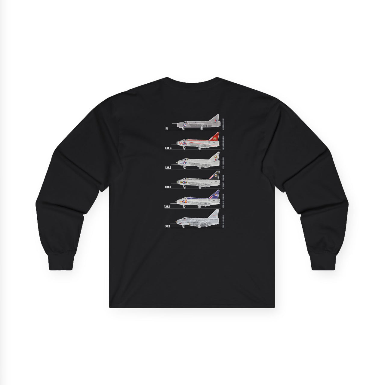 Lightning Mk.1a-långärmad t-shirt