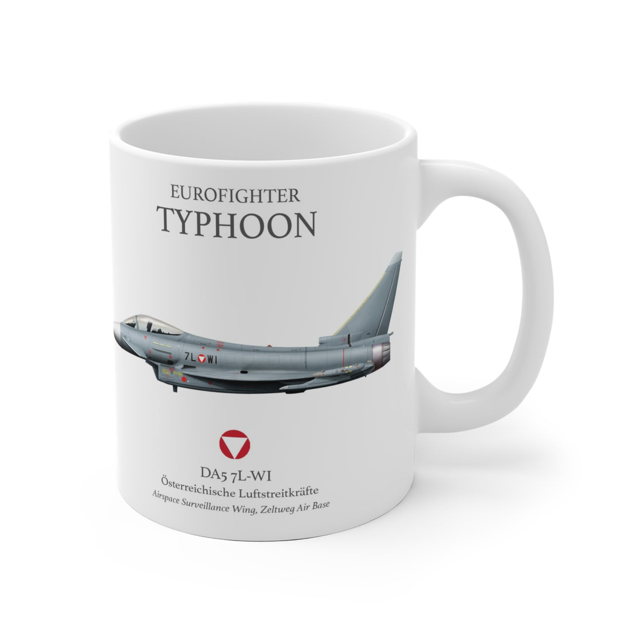 Eurofighter Typhoon - caneca de cerâmica
