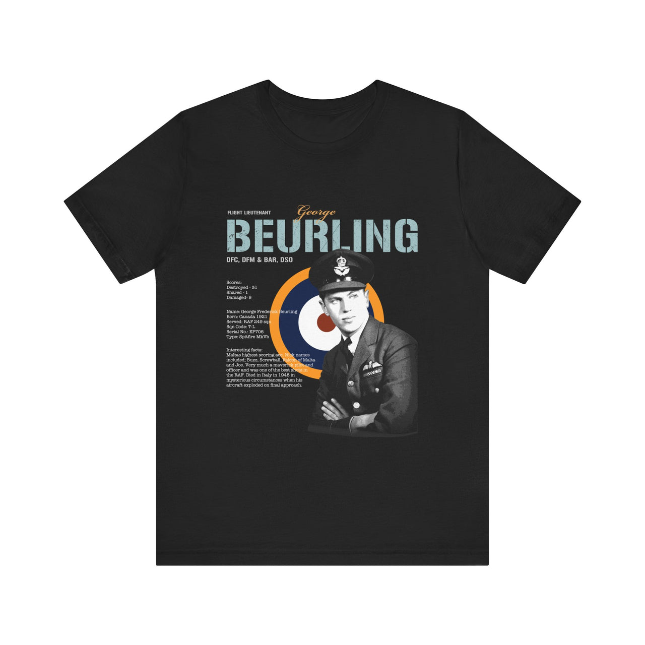 George Beurling - T -särk