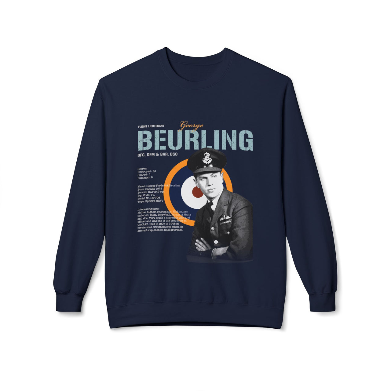 George Beurling - dukserica