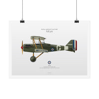 Thumbnail for Royal Aircraft Factory S.E.5a - Art Print A2 i A3