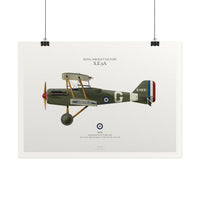 Thumbnail for Royal Aircraft Factory S.E.5a - Art Print A2 i A3