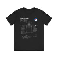Thumbnail for P-38 Lightning-T-shirt