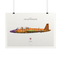 Thumbnail for Fouga CM.170R Magister - Art Print A2 & A3
