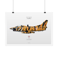 Thumbnail for Fiat G.91R.3 - Art Print A2 i A3
