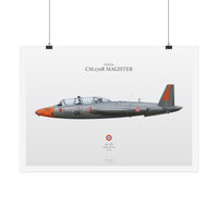 Thumbnail for Fouga CM.170R Magister - Art Print A2 & A3