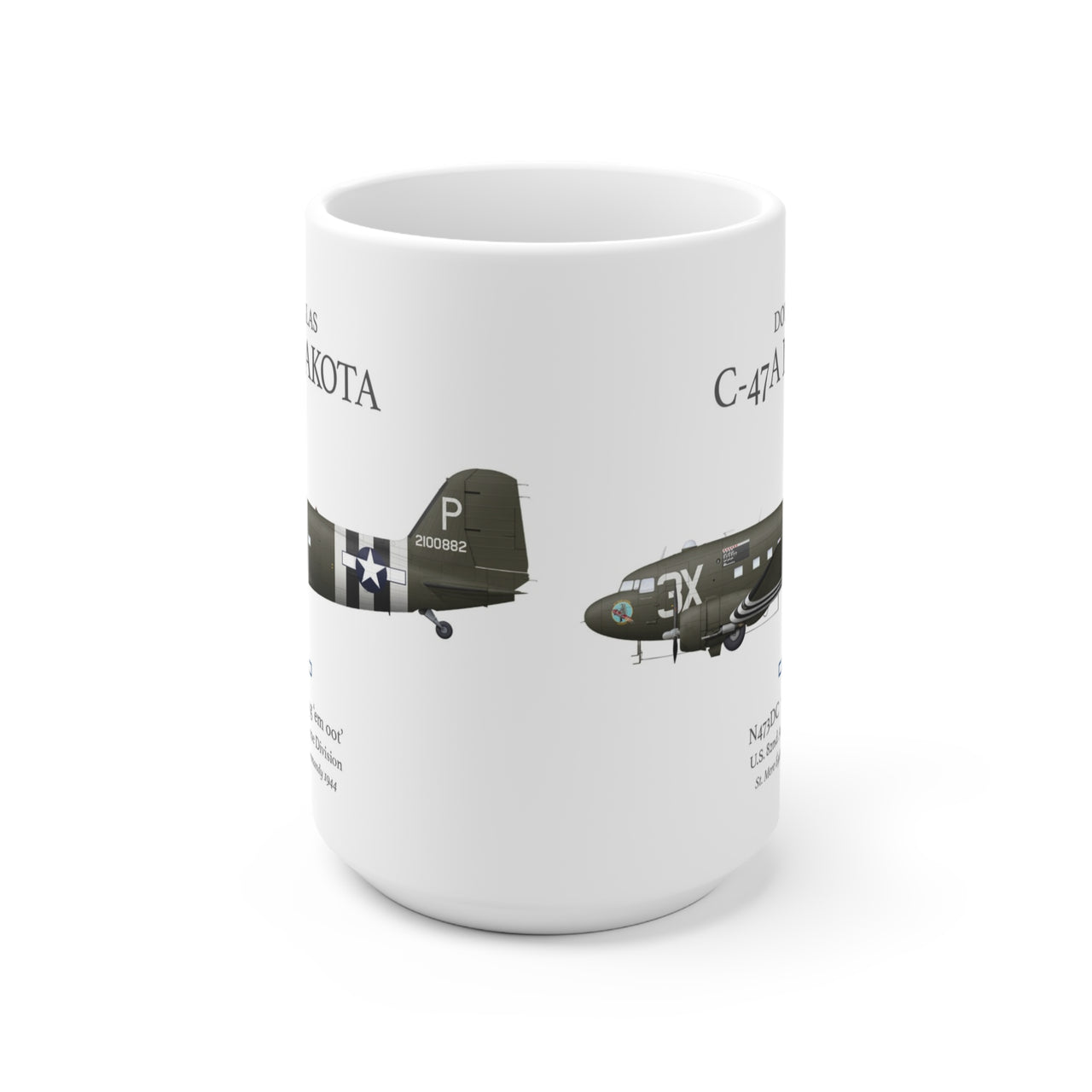 Douglas C -47 - keramický hrnček