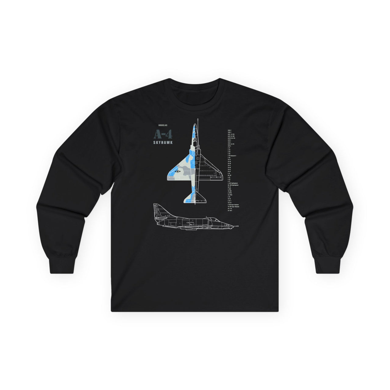 A-4 Skyhawk-T-shirt a maniche lunghe
