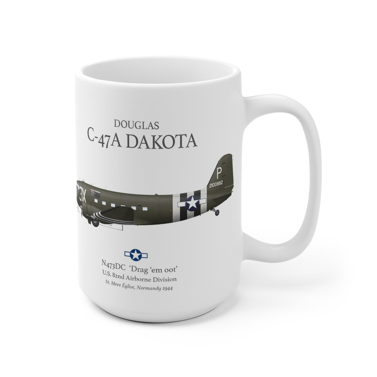 Douglas C -47 - keramický hrnček