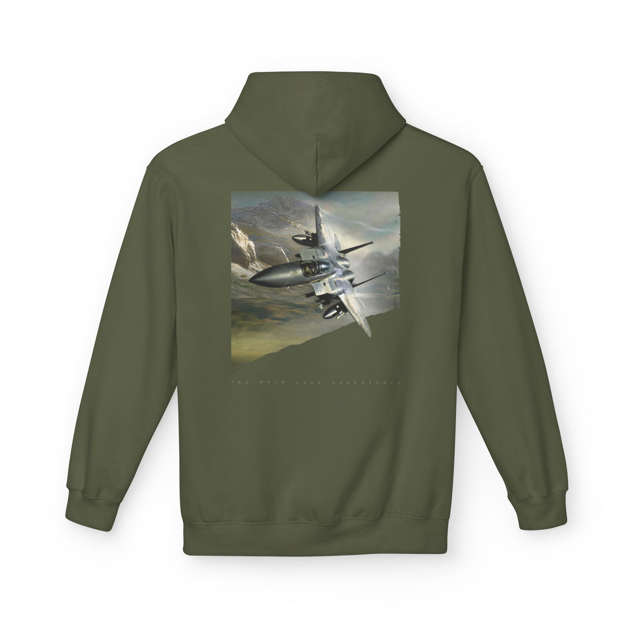 F -15 Eagle Mach hurok - kapucnis pulóver