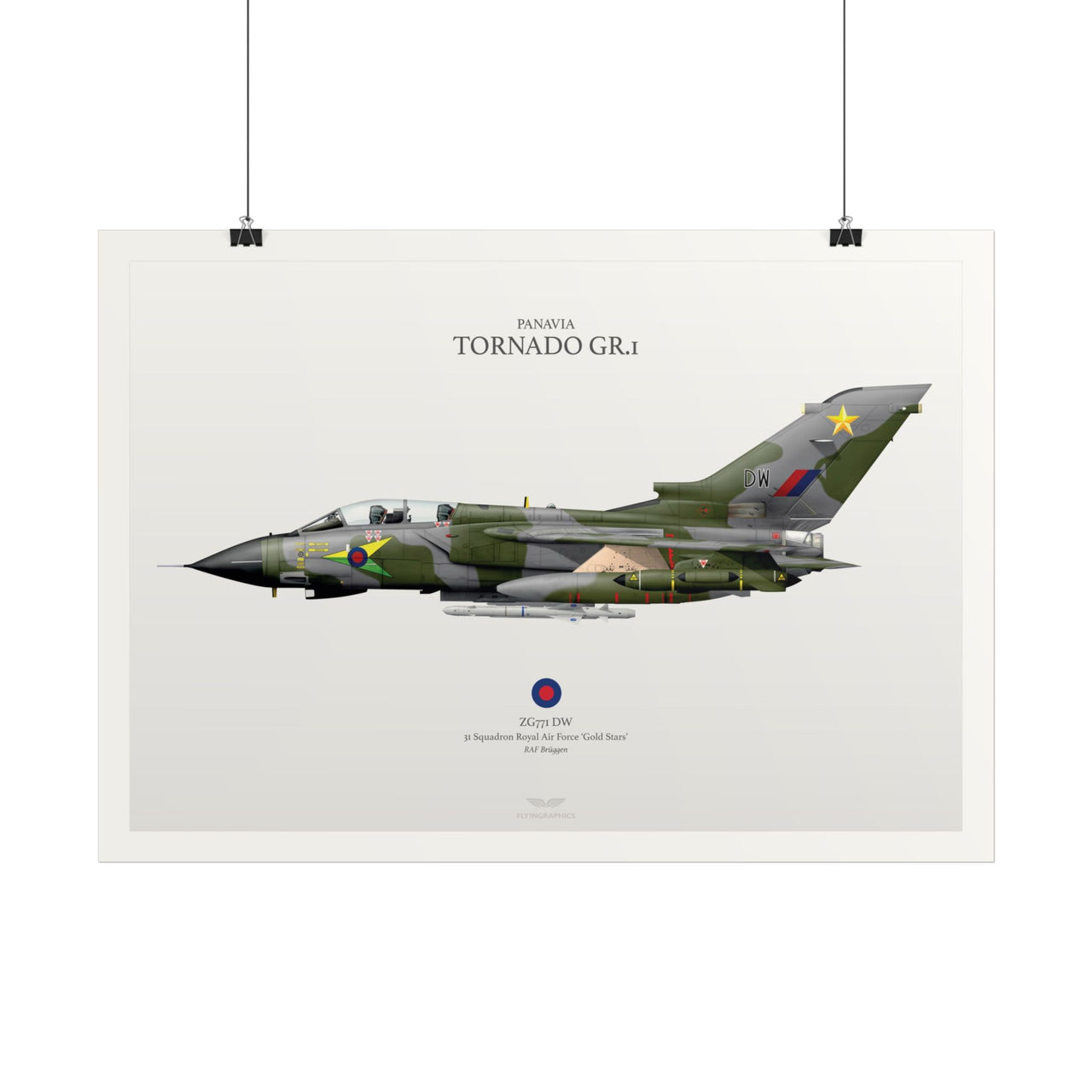 Tornado Gr.1 - Art Print A2 & A3