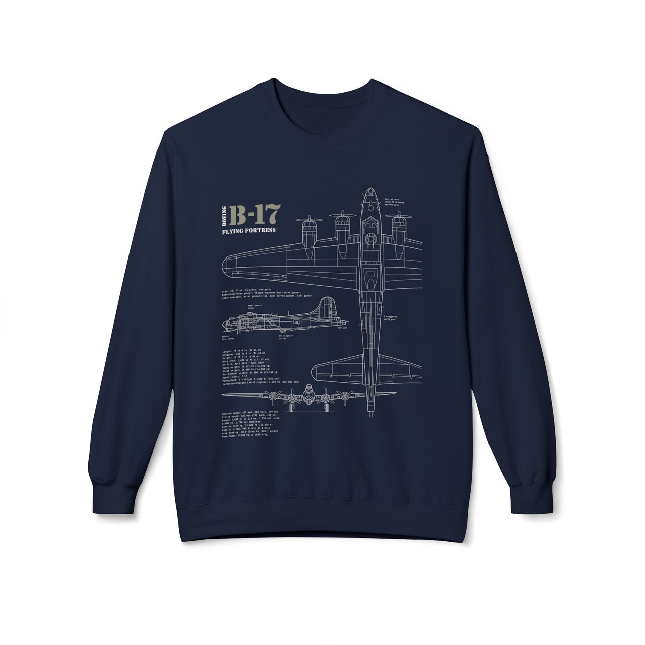 B -17 fliegende Festung - Sweatshirt