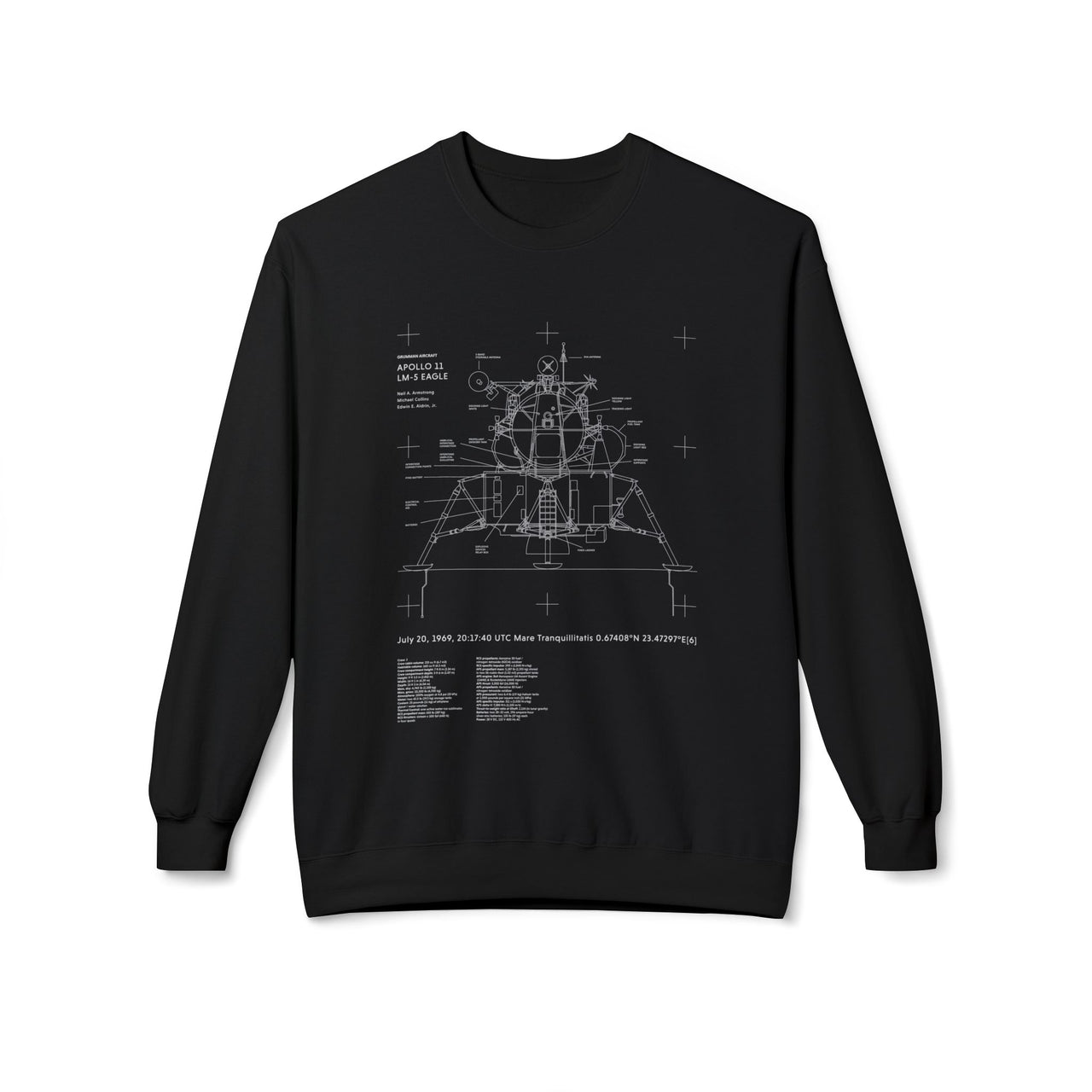 Apolo 11 - Sweinshirt