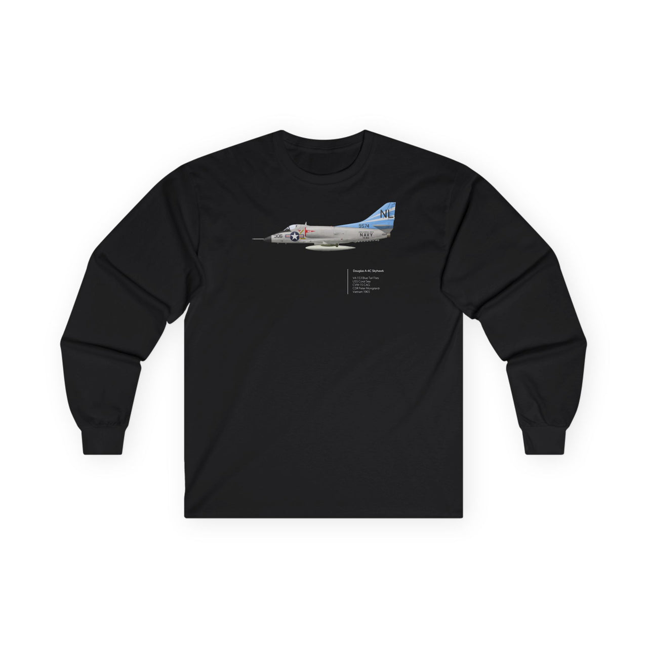 Skyhawk-pika varrukaga t-särk