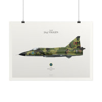 Thumbnail for Saab Ja37 Viggen - Art Print A2 & A3