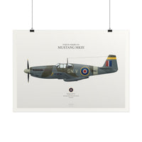 Thumbnail for Mustang Mkiii - Art Print A2 e A3