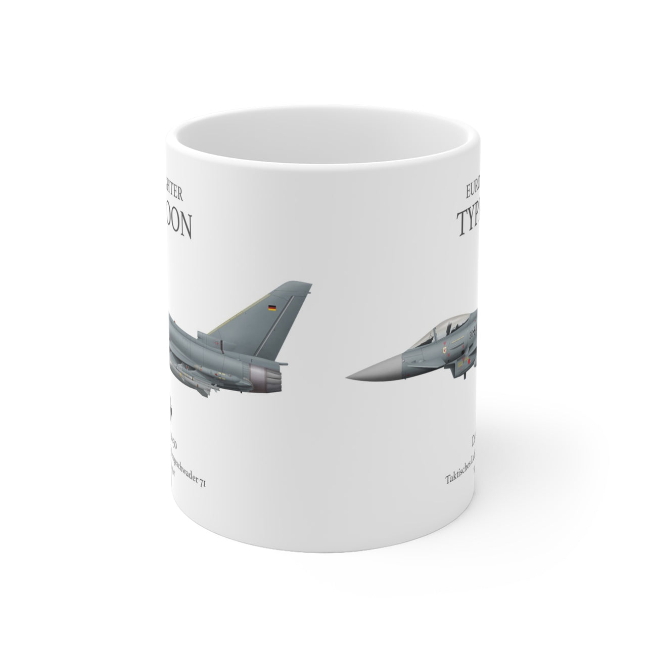 Eurofighter Typhoon - caneca de cerâmica
