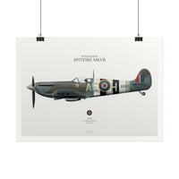 Thumbnail for Supermarine spitfire mkvb - impressão de arte A2 e A3