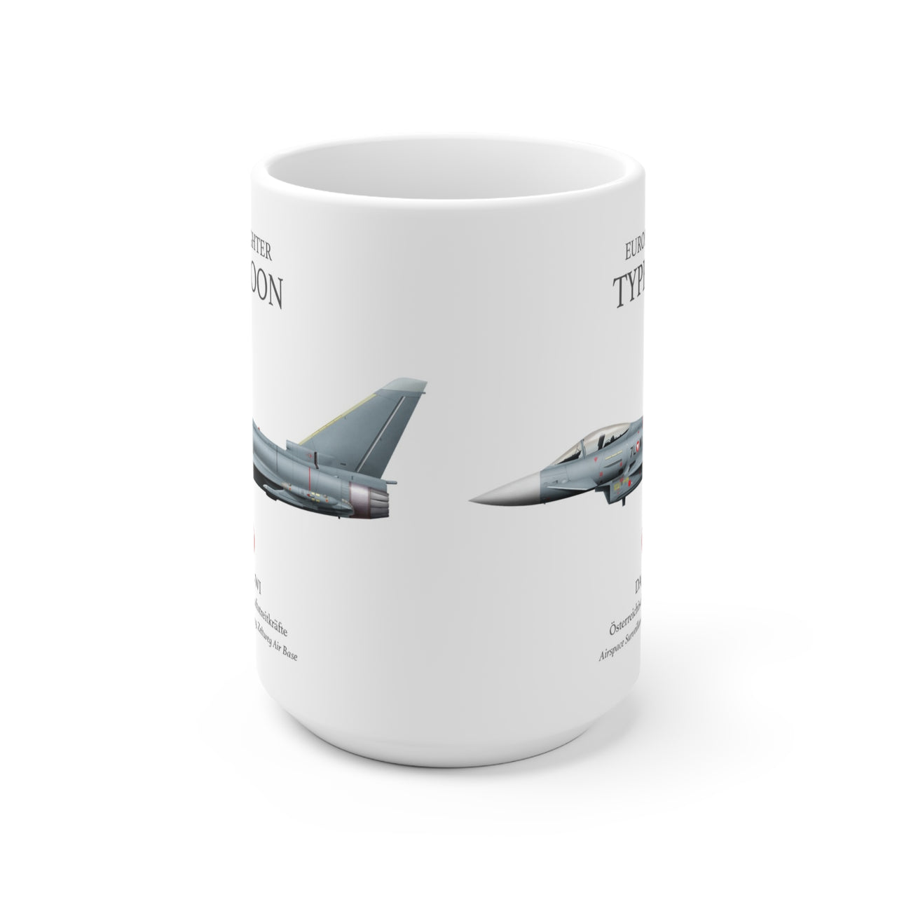 Eurofighter Typhoon - caneca de cerâmica