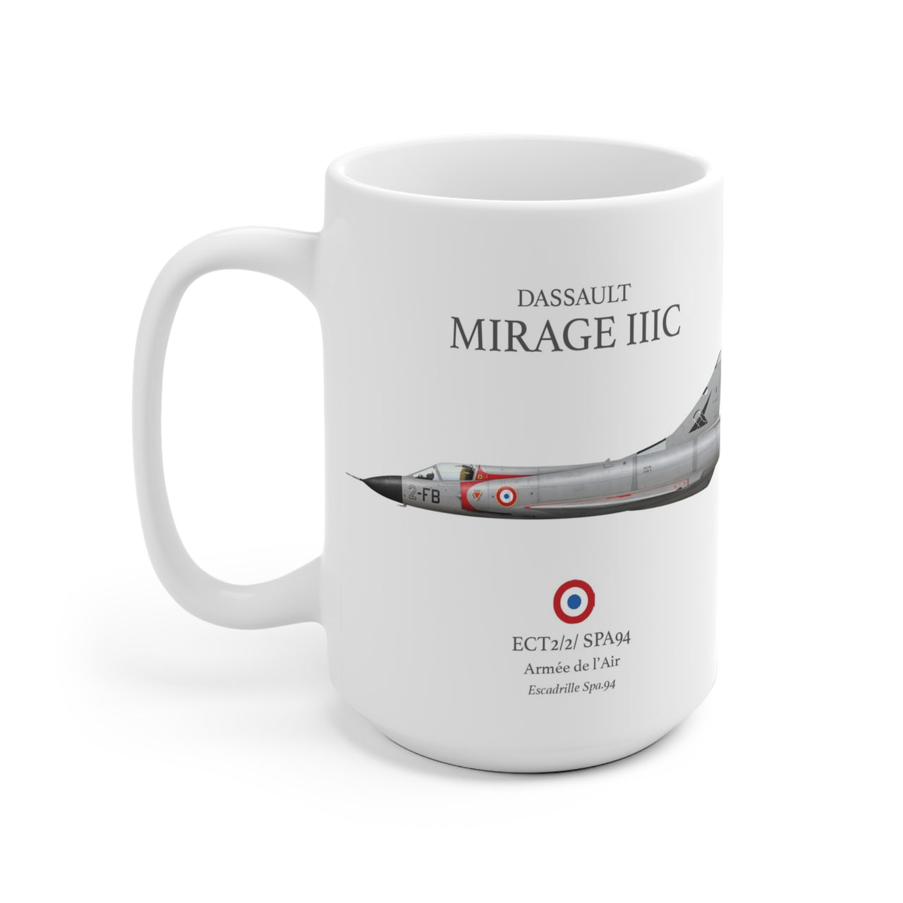 Dassault Mirage IIIC - Tasse en céramique