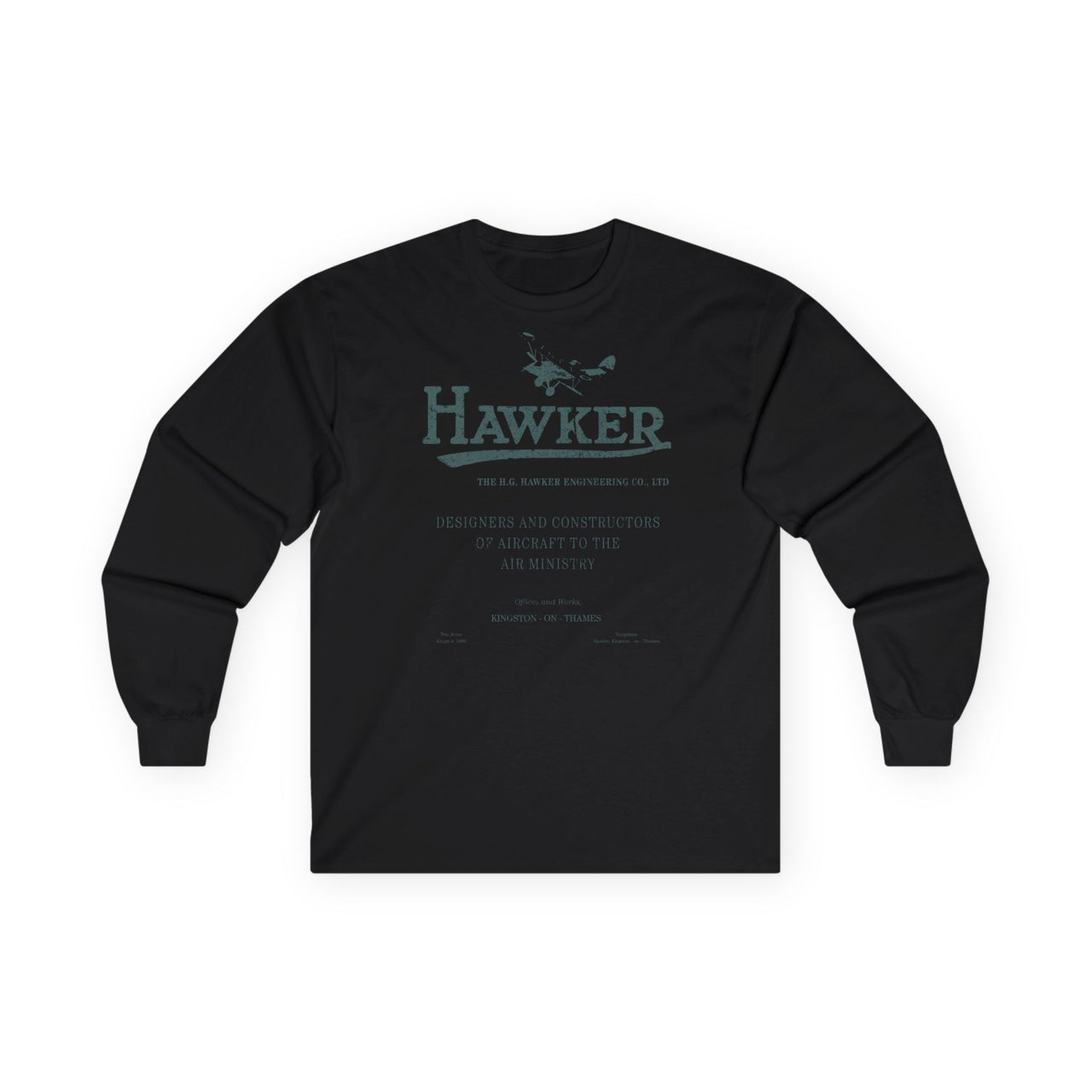 Hawker-majica z dolgimi rokavi