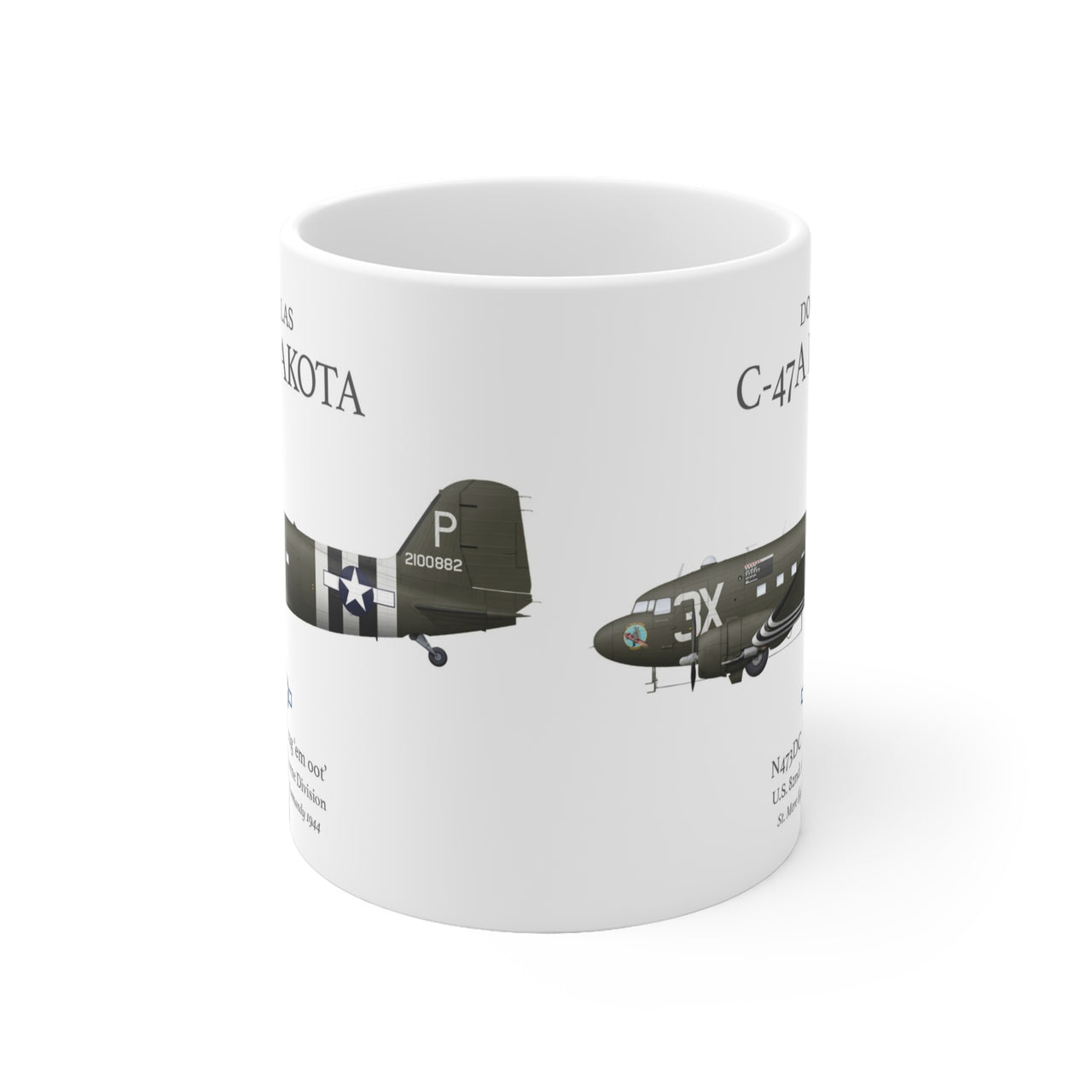 Douglas C -47 - keramický hrnček