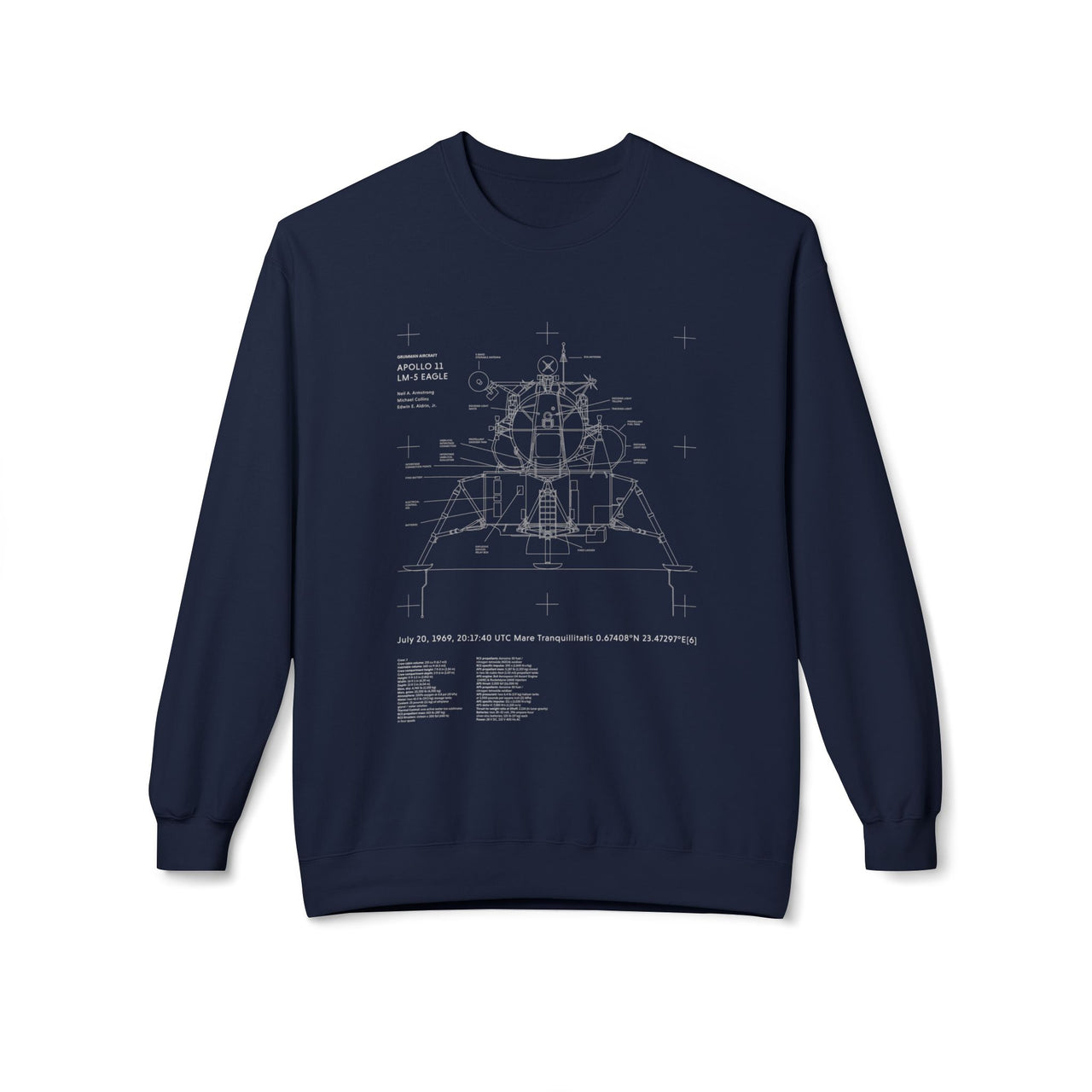 Apolo 11 Módulo lunar - Sweinshirt