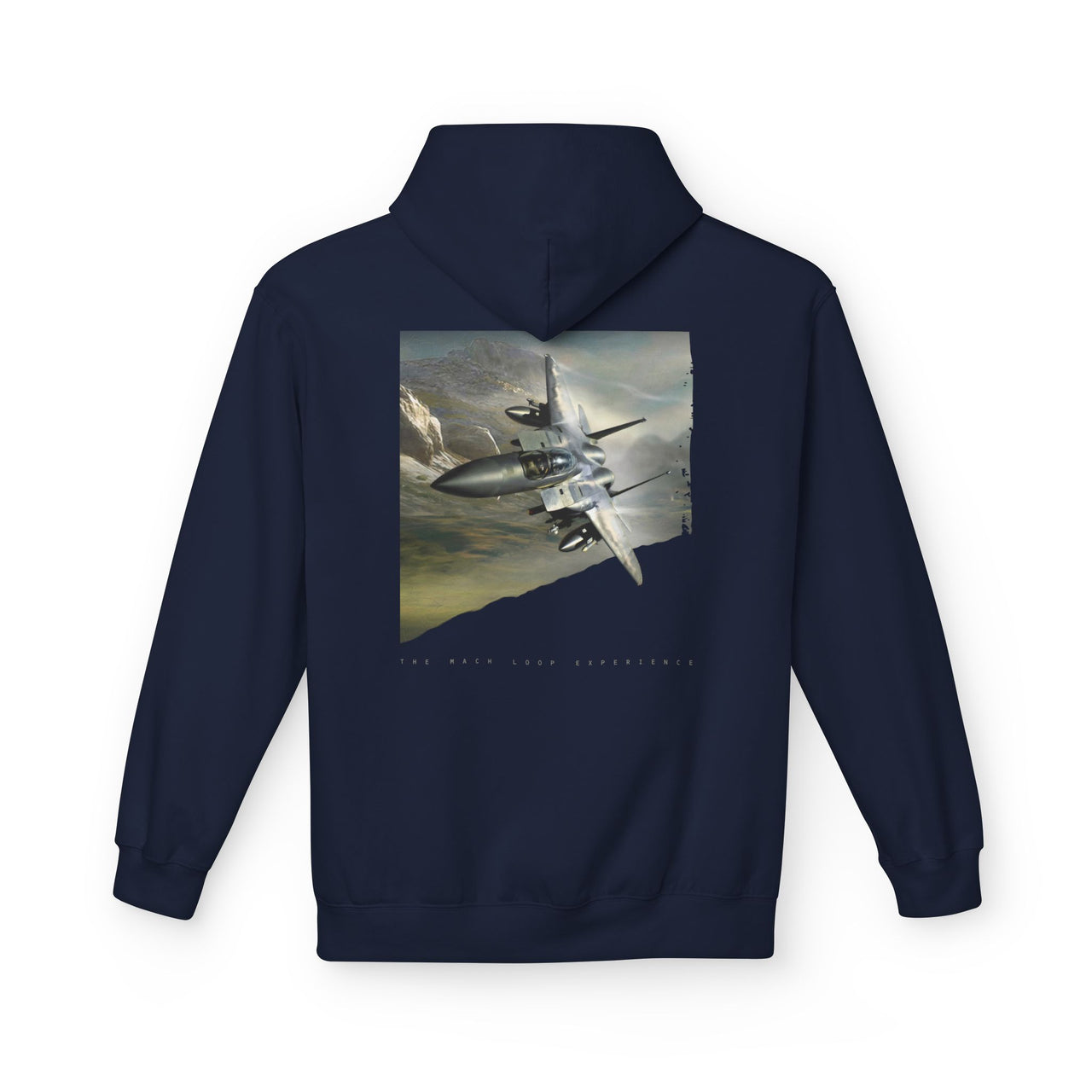F -15 Eagle Mach hurok - kapucnis pulóver
