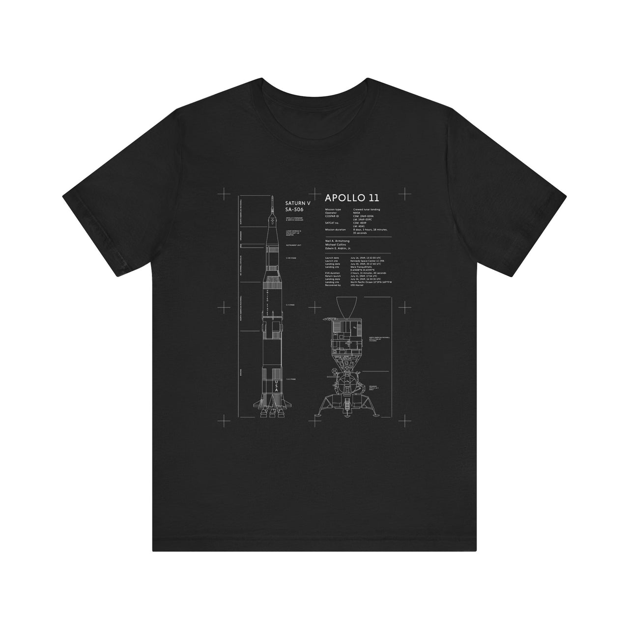 Apollo 11 - camiseta