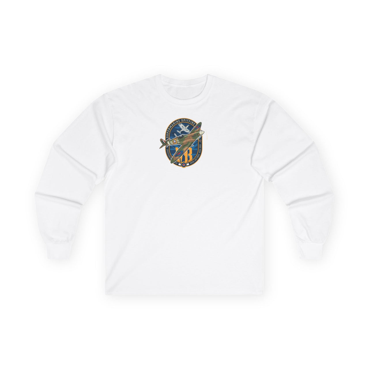 Supermarine Spitfire-T-shirt z długimi rękawami
