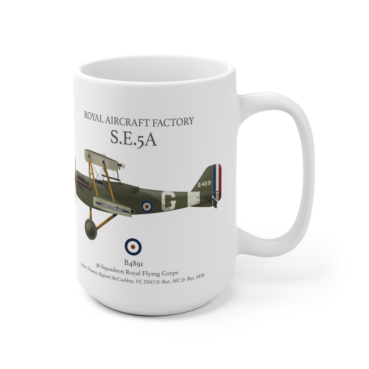 Royal Aircraft Factory S.E.5A - Keramisk mugg