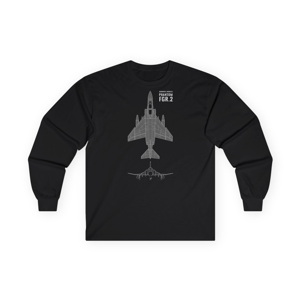 F-4 FGR2 RAF Phantom - T-shirt à manches longues