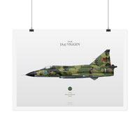 Thumbnail for Saab Ja37 Viggen - Art Print A2 & A3