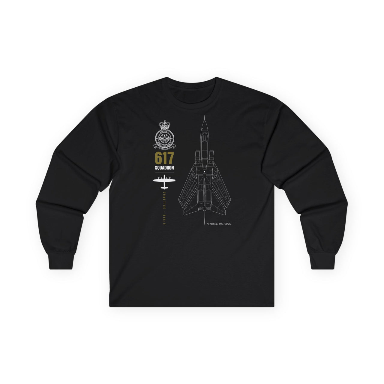 Tornado 617Sqn-T-shirt a maniche lunghe