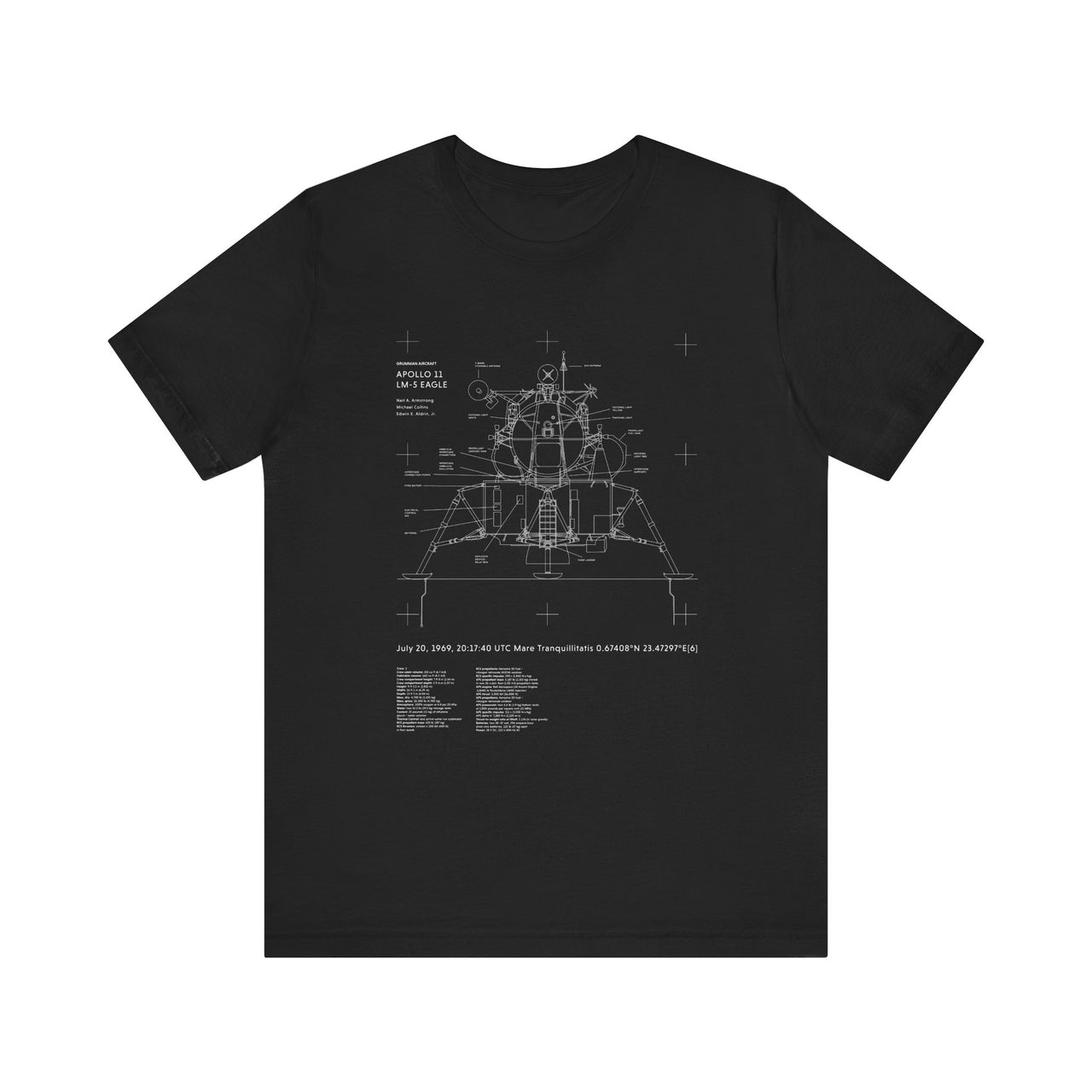 Apollo 11 Lunar Modul - tričko