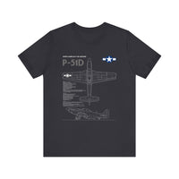 Thumbnail for P-51D Mustang-tričko