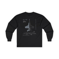 Thumbnail for F/A-18E Super Hornet-T-shirt met lange mouwen