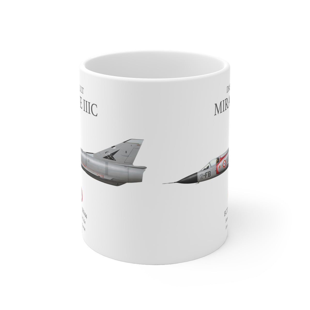 Dassault Mirage IIIC - Tasse en céramique