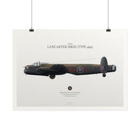 Thumbnail for „Avro Lancaster MKIII“ (464 tipas) - „Art Print A2 & A3“
