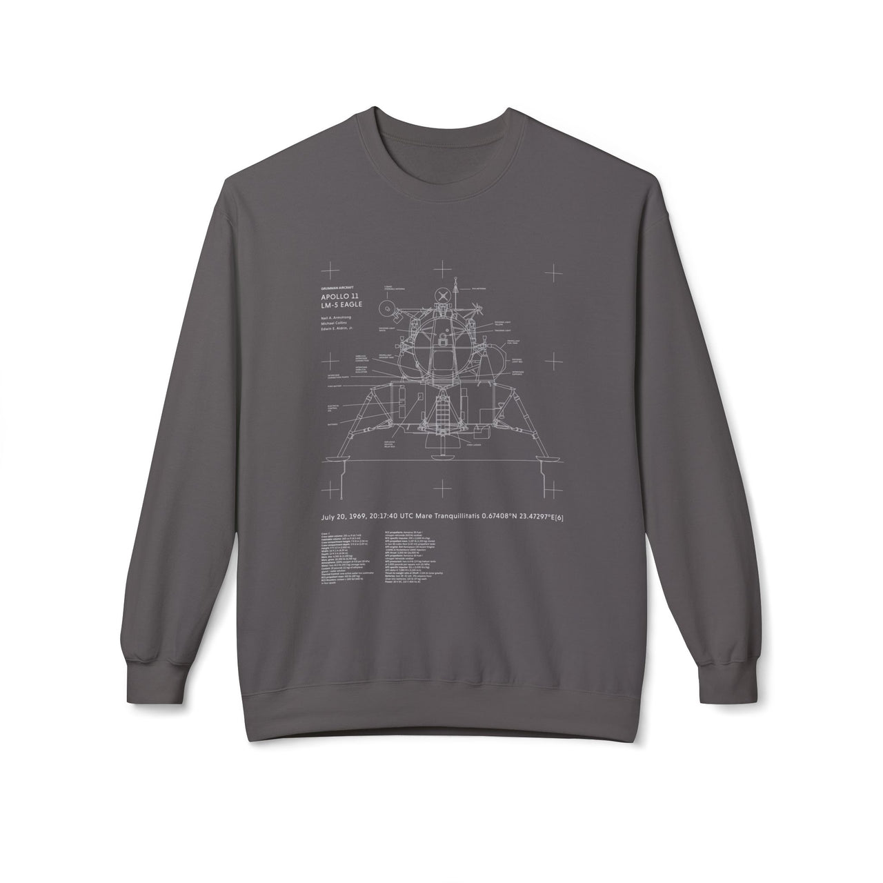 Apolo 11 - Sweinshirt