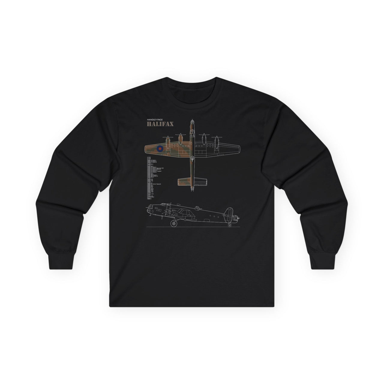 Halifax-camiseta de manga larga
