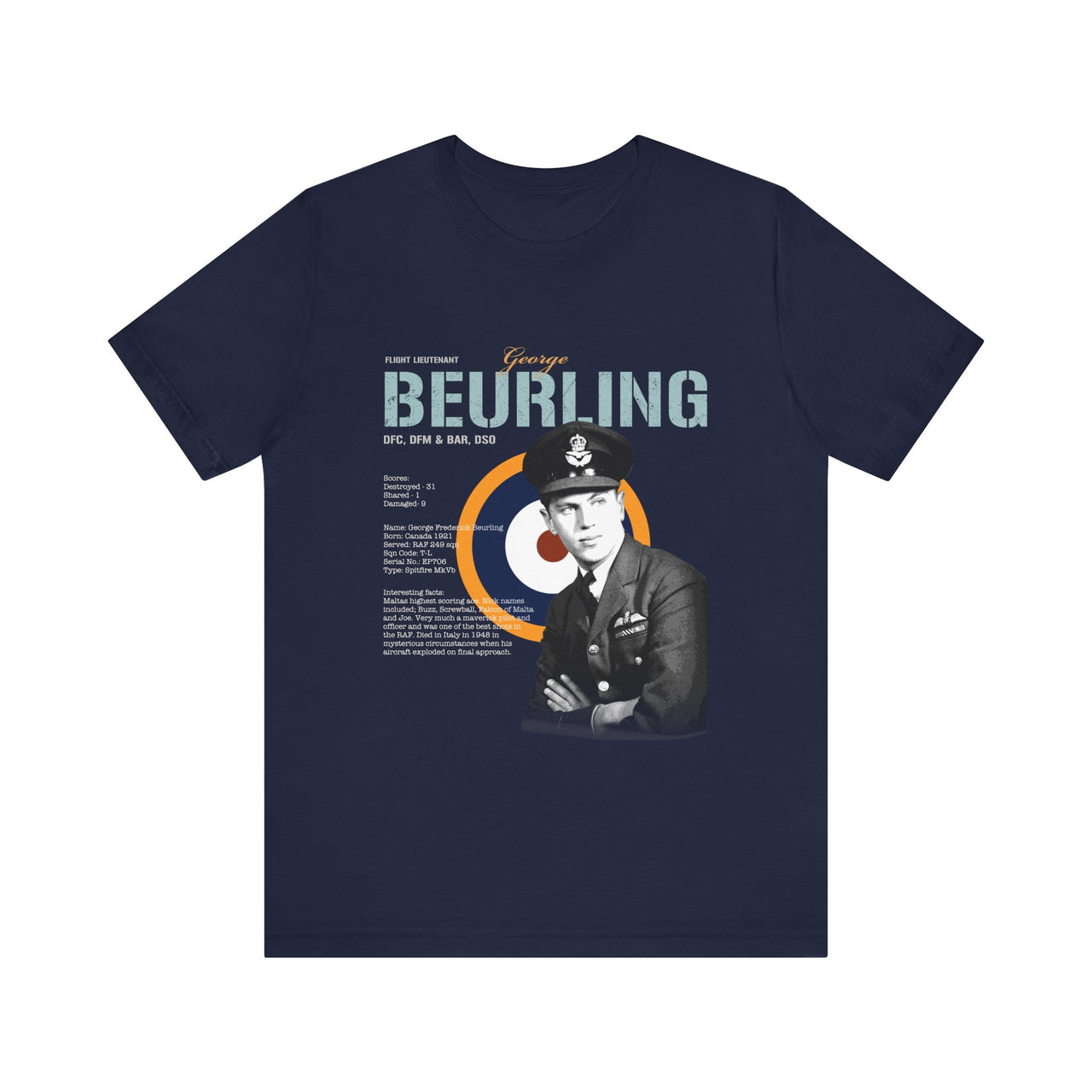 George Beurling - T -särk