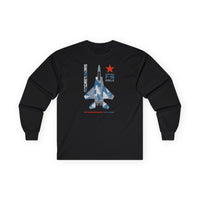 Thumbnail for Agresor F-15 Eagle-majica z dolgimi rokavi